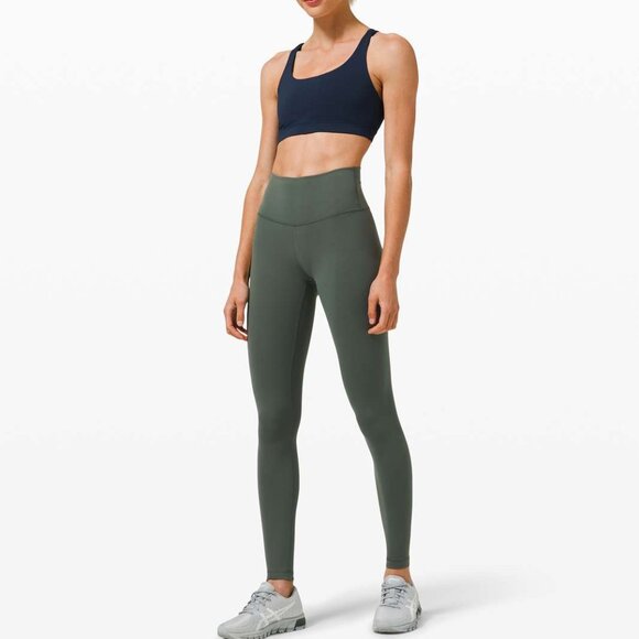 lululemon athletica Pants - Lululemon Wunder Train 28" Smoked Spruce
